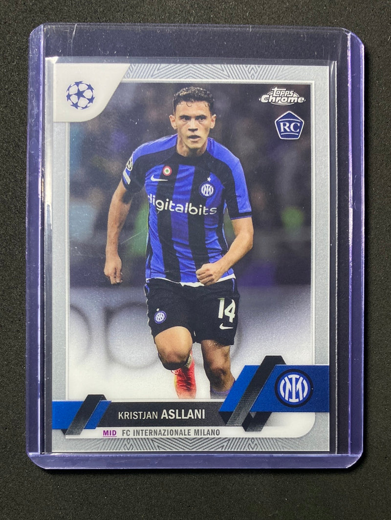 2022-23 Topps Chrome UEFA Club Competitions Kristjan Asllani