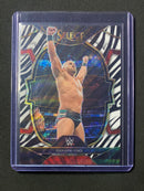 2023 Panini Select WWE Giovanni Vinci Concourse Zebra