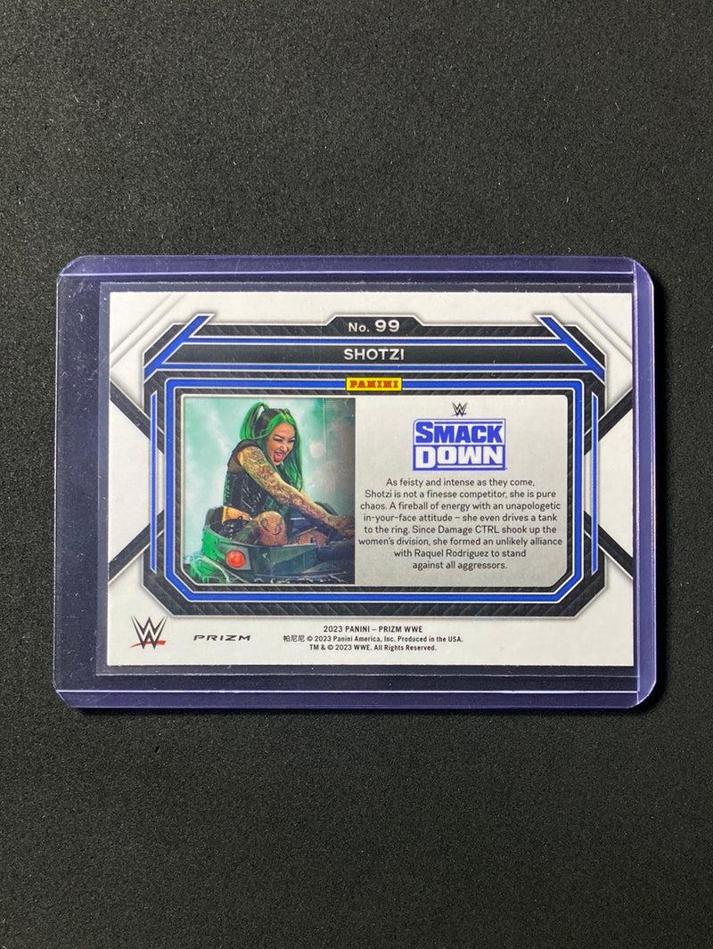 2023 Prizm WWE Shotzi Silver Prizm