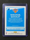 2020-21 Panini Donruss Immanuel Quickley