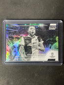 2021-22 Topps Stadium Club Chrome UEFA Champions League Jordan Siebatcheu Black & White Refractor 27/299