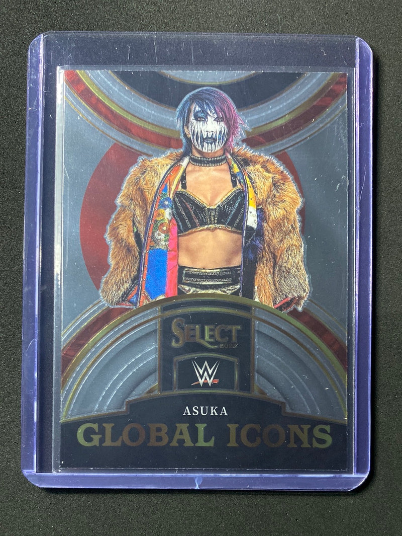 2023 Panini Select WWE Asuka Global Icons