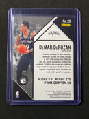 2019-20 Panini NBA Chronicles Demar Derozan Bronze