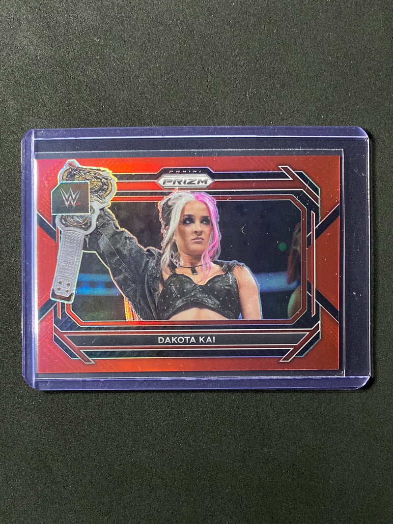 2023 Prizm WWE Dakota Kai Red Prizm 197/299