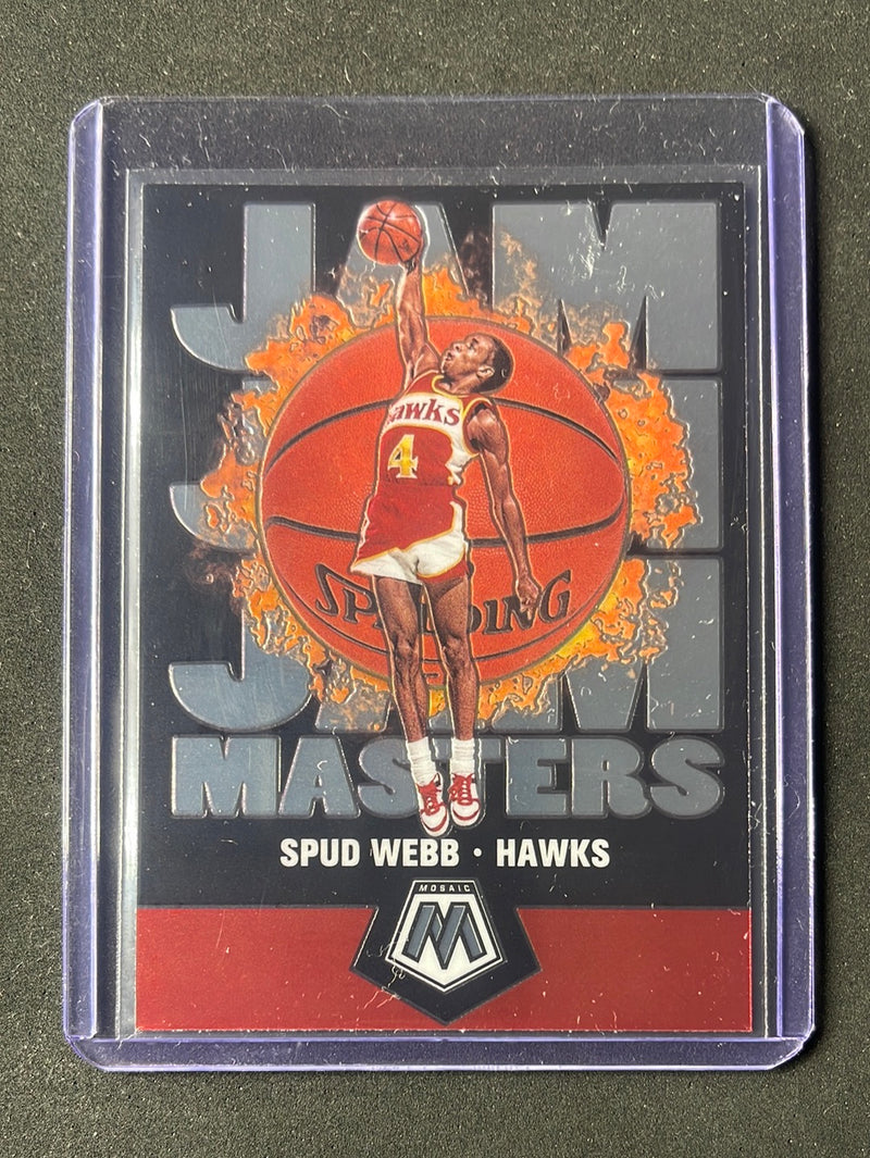 2019-20 Panini Mosaic Spud Webb Jam Masters