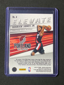 2020-21 Panini Mosaic Derrick Jones Jr Elevate