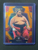 2023 Panini Select WWE Yokozuna Premier Level Orange 12/49