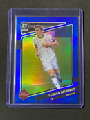 2021-22 Panini Donruss Road To Qatar Florian Neuhaus Optic Blue 77/99