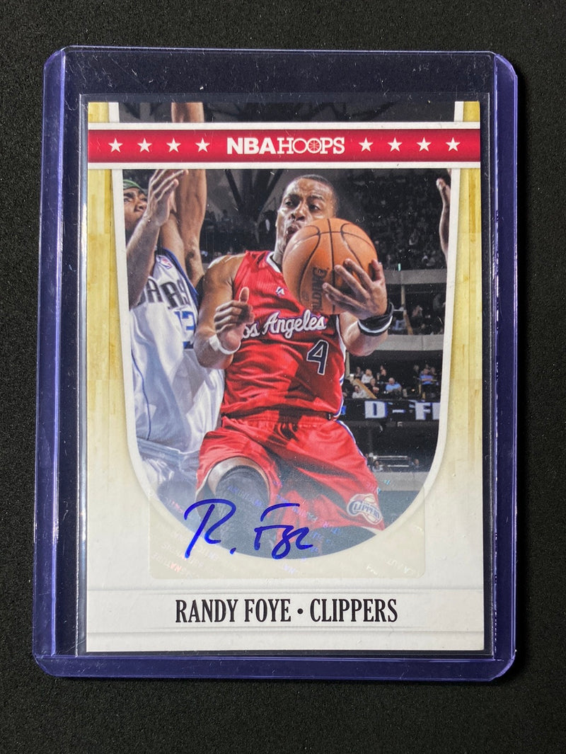 2011-12 Panini NBA Hoops Randy Foye Autograph