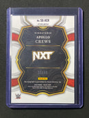 2023 Panini Select WWE Apollo Crews Signatures Red 31/60