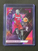 2019-20 Panini NBA Chronicles Kendrick Nunn Recon Pink
