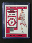 2019-20 Panini Contenders Zach Lavine Game Ticket Red