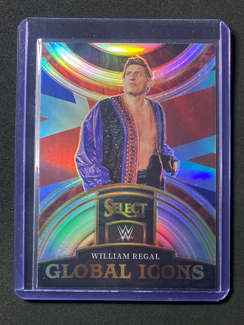2023 Panini Select WWE William Regal Global Icons Silver