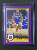 2022-23 Panini NBA Hoops DeAndre Jordan Purple