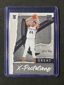 2020-21 Panini Donruss Devin Vassell Great X-Pectations