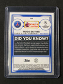 2022-23 Topps Merlin Chrome UEFA Hugo Ekitike Rose Gold Shimmer Refractor 110/299