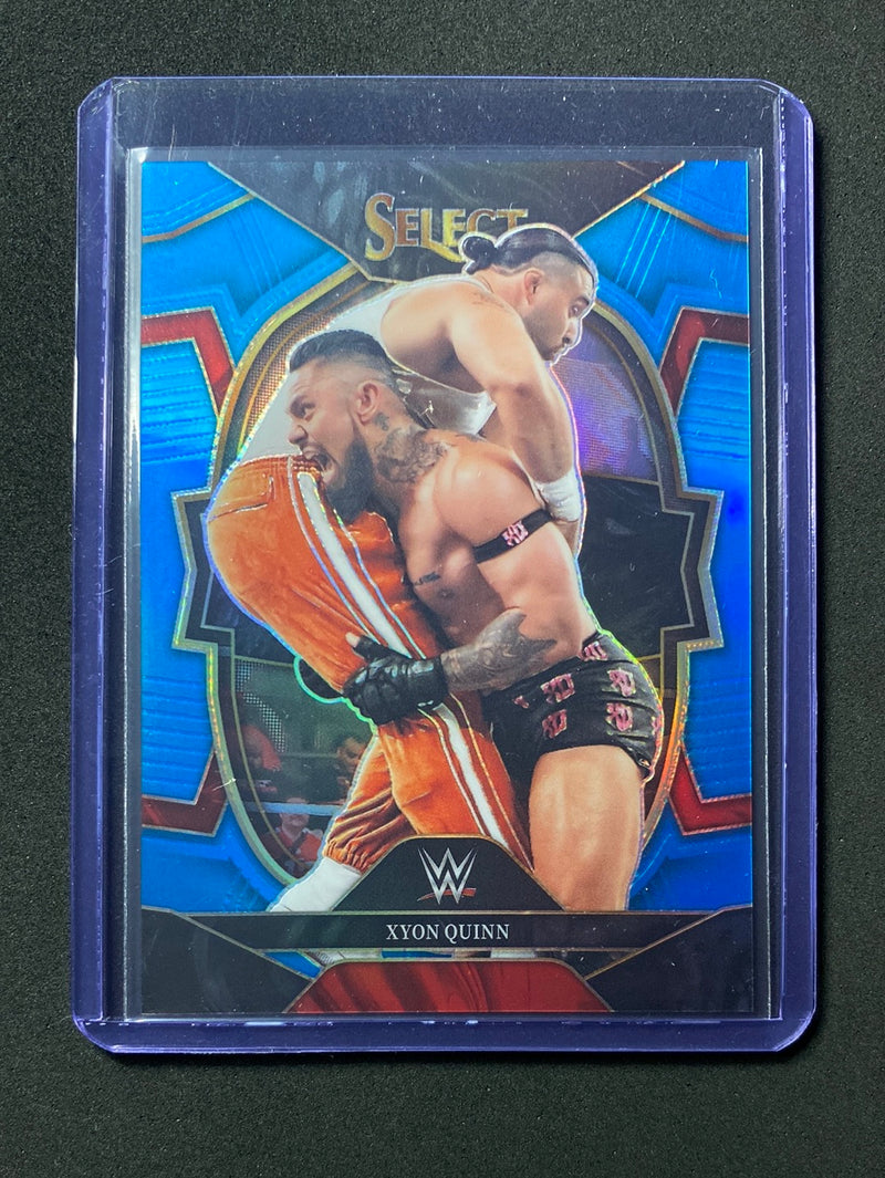 2023 Panini Select WWE Xyon Quinn Concourse Light Blue 146/249
