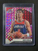2020-21 Panini Mosaic Deni Avdija NBA Debut Pink Camo