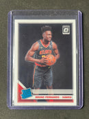 2019-20 Panini NBA Donruss Optic Bruno Fernando Rated Rookie