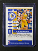 2019-20 Panini Contenders Klay Thompson Game Ticket Green