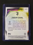 2022-23 Topps Merlin Chrome UEFA Zinedine Zidane Ageless Alchemy