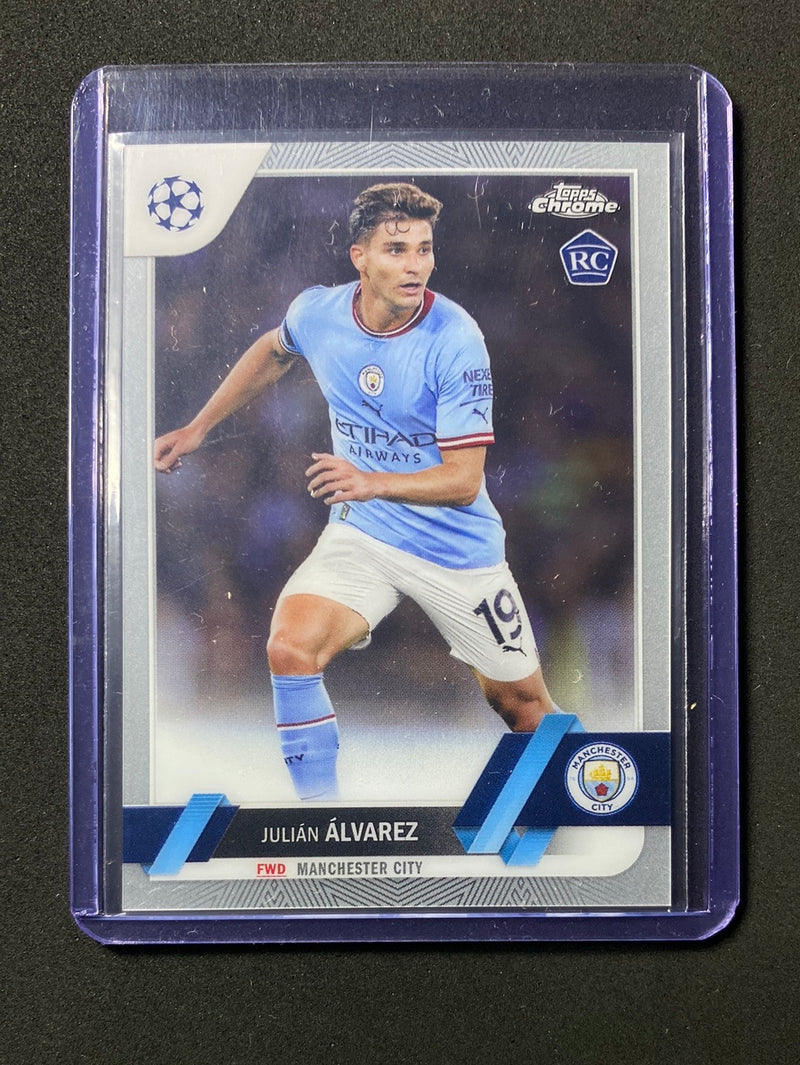 2022-23 Topps Chrome UEFA Club Competitions Julian Alvarez