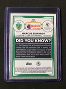 2022-23 Topps Merlin Chrome UEFA Marcus Edwards Refractor