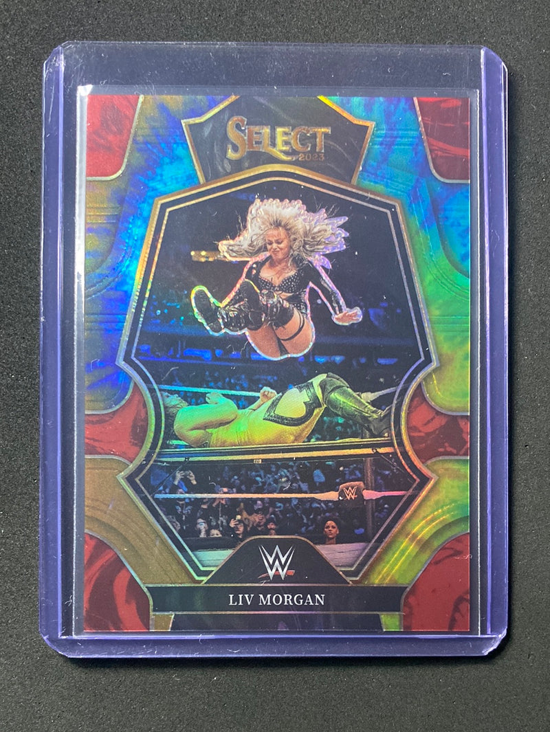 2023 Panini Select WWE Liv Morgan Premier Level Tie-Dye 24/25