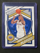 2020-21 Panini Donruss Zion Williamson Complete Players