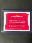 2019-20 Panini NBA Donruss Optic Kawhi Leonard Fantasy Stars