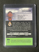2021-22 Topps Stadium Club Chrome UEFA Champions League David Alaba Black & White Refractor 79/299
