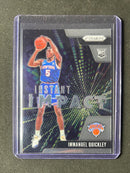 2020-21 Panini Prizm Immanuel Quickley Instant Impact