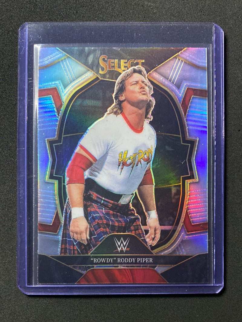 2023 Panini Select WWE "Rowdy" Roddy Piper Concourse Silver