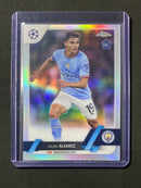 2022-23 Topps Chrome UEFA Club Competitions Julian Alvarez Refractor
