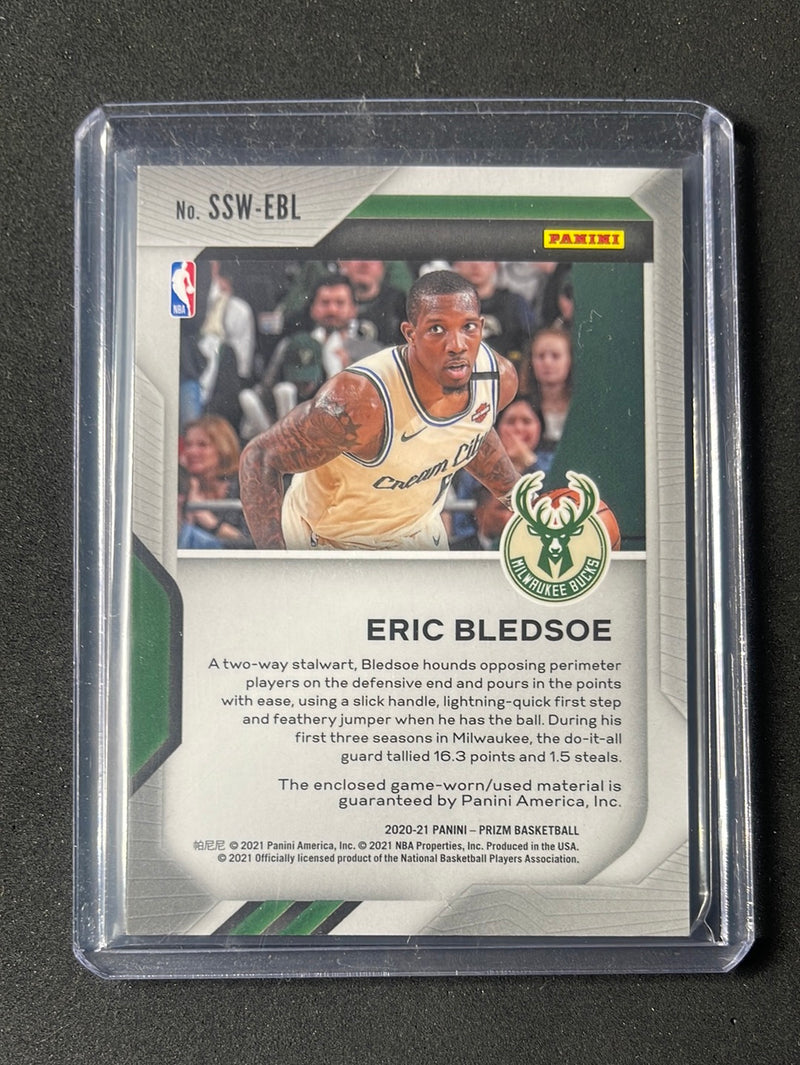 2020-21 Panini Prizm Eric Bledsoe Sensational Swatches