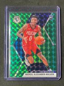 2019-20 Panini Mosaic Nickeil Alexander-Walker Green
