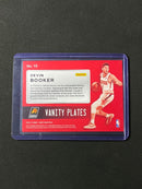 2020-21 Panini NBA Hoops Devin Booker Vanity Plates