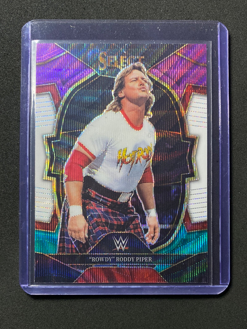 2023 Panini Select WWE "Rowdy" Roddy Piper Concourse Tri-Color