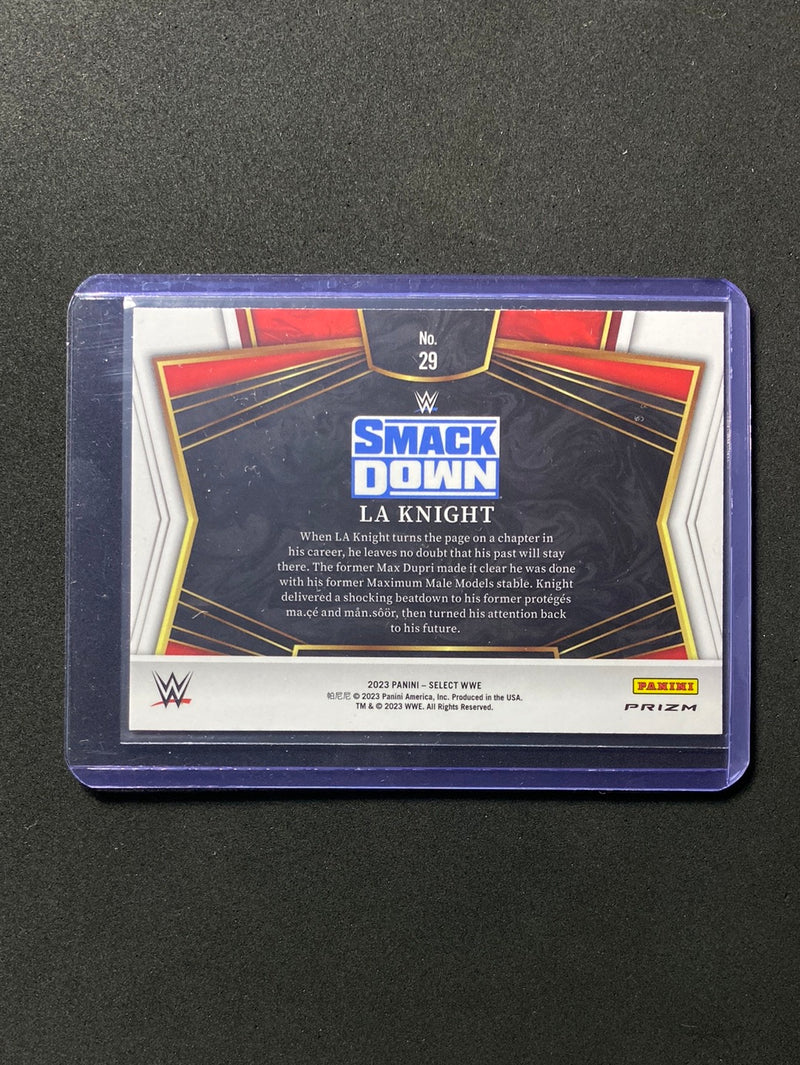 2023 Panini Select WWE La Knight Snapshots Silver
