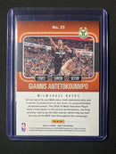 2020-21 Panini NBA Hoops Giannis Antetokounmpo Lights Camera Action