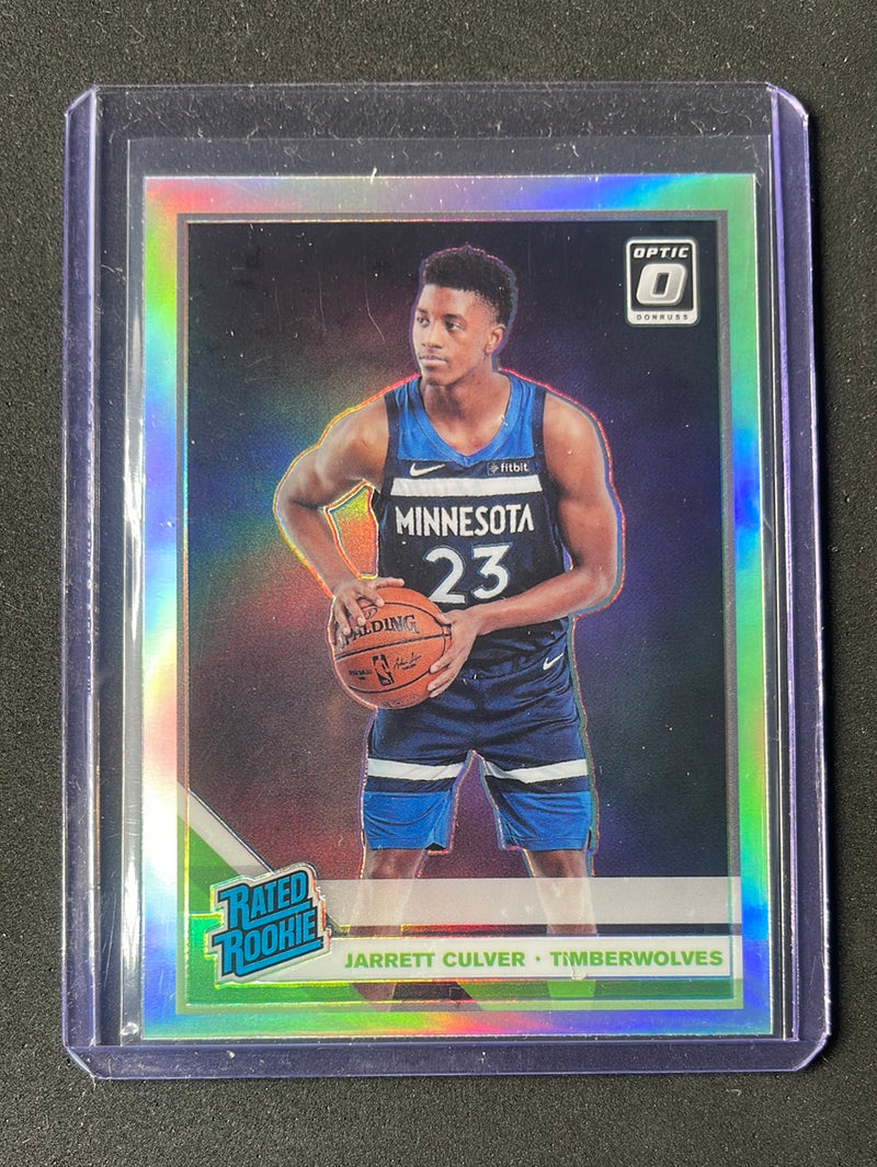 2019-20 Panini NBA Donruss Optic Jarrett Culver Rated Rookie Holo