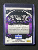 2023 Prizm WWE Roman Reigns Prizmatic Entrances Silver