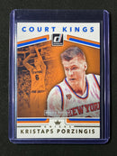 2017-18 Panini Donruss Kristaps Porzingis Court Kings Press Proof
