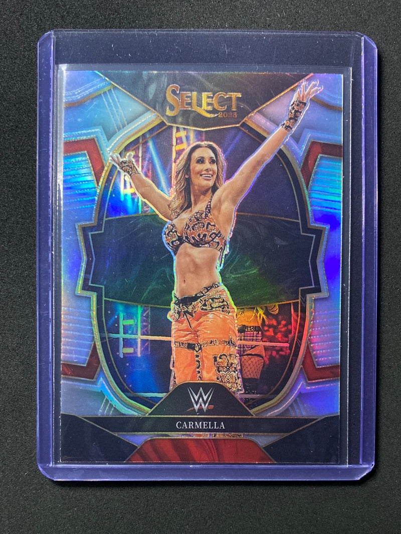 2023 Panini Select WWE Carmella Concourse Silver