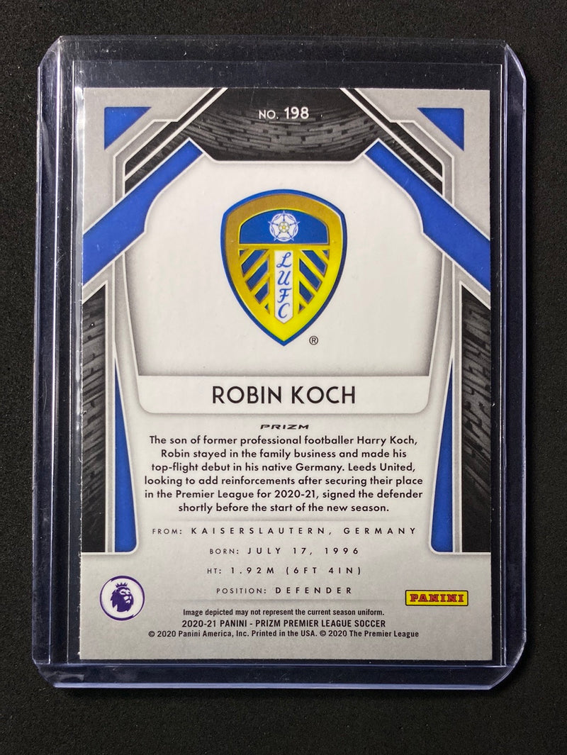 2020-21 Panini Prizm Premier League Robin Koch Pink Wave