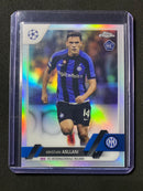 2022-23 Topps Chrome UEFA Club Competitions Kristjan Asllani Refractor