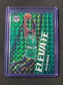 2020-21 Panini Mosaic Jaylen Brown Elevate Green
