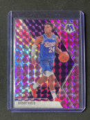 2019-20 Panini Mosaic Buddy Hield Camo Pink