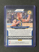 2020-21 Panini Prizm Domantas Sabonis Silver Prizm
