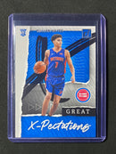 2020-21 Panini Donruss Killian Hayes Great X-Pectations